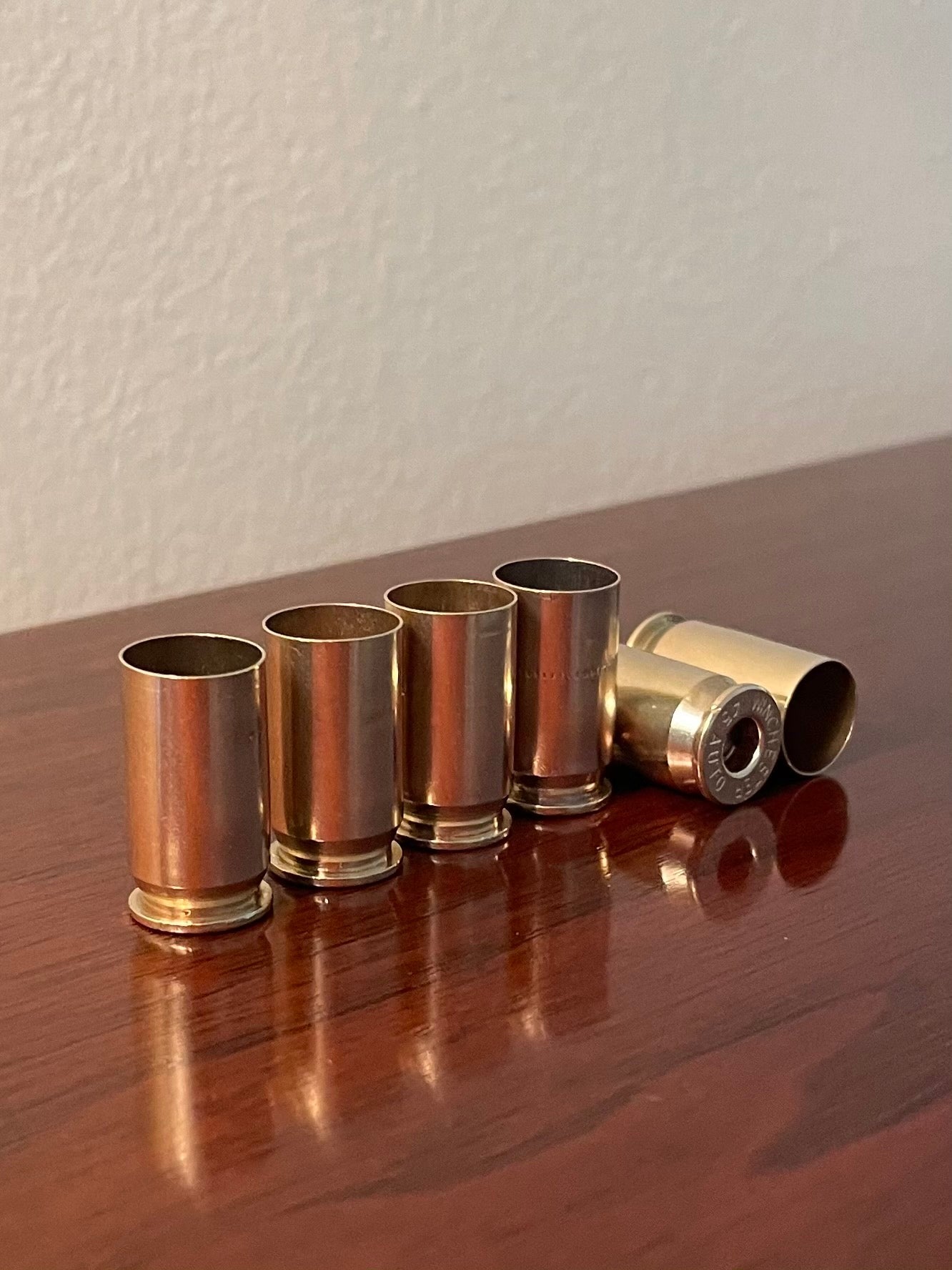 .45 ACP Deprimed and Cleaned Pistol Brass