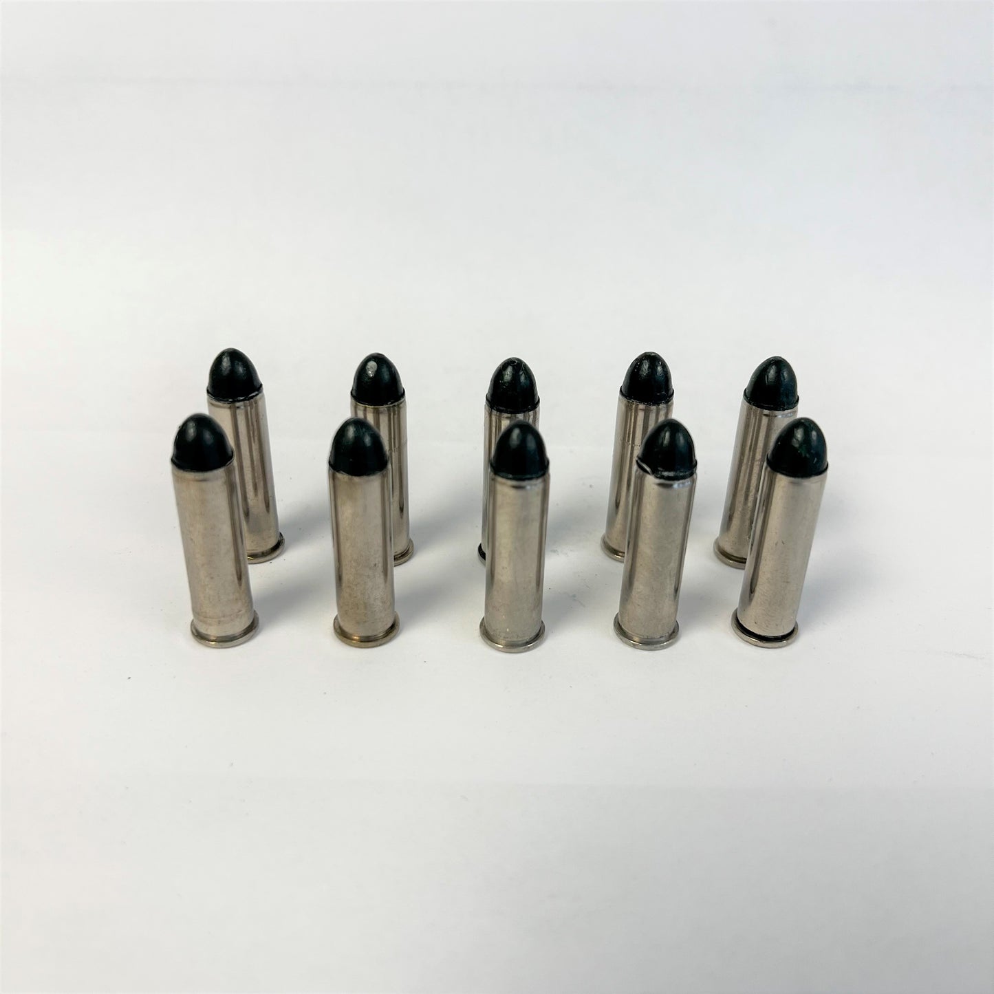 .357 Magnum 150 Grain Round Nose-Nickel-Set of 10