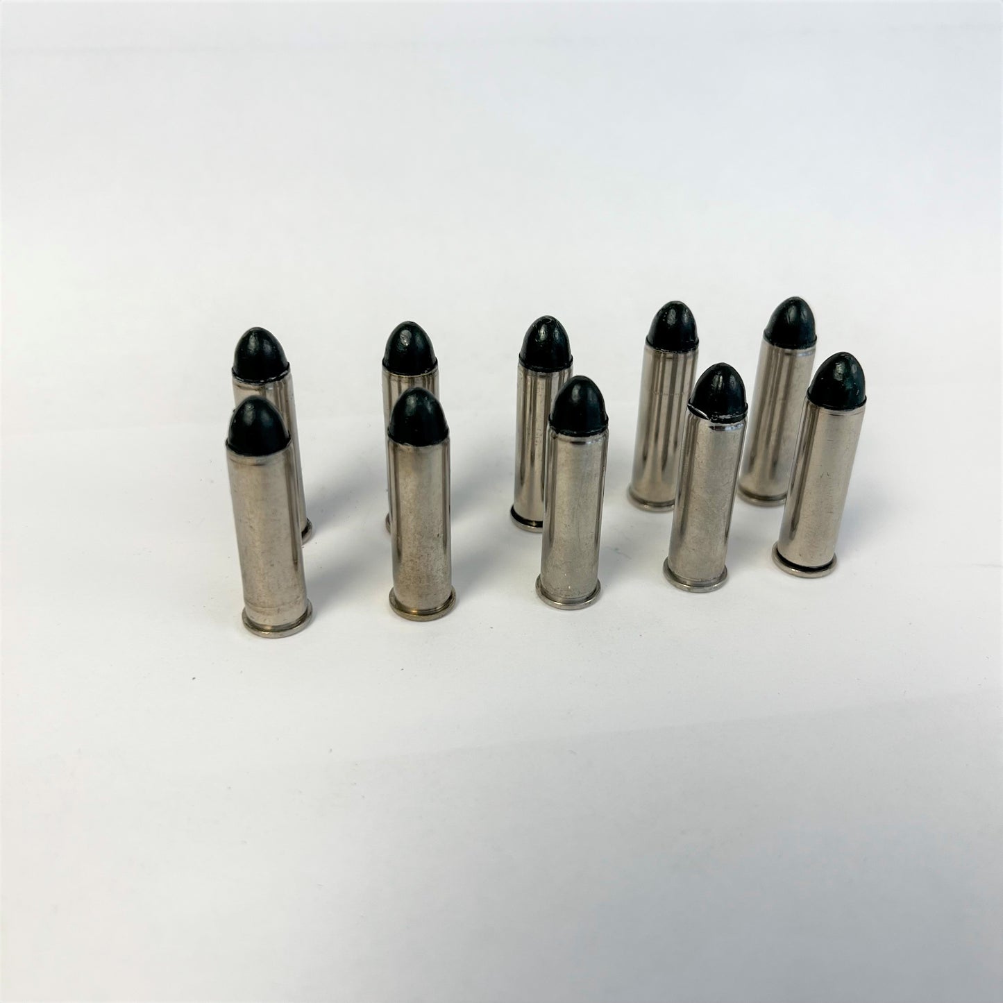 .357 Magnum 150 Grain Round Nose-Nickel-Set of 10