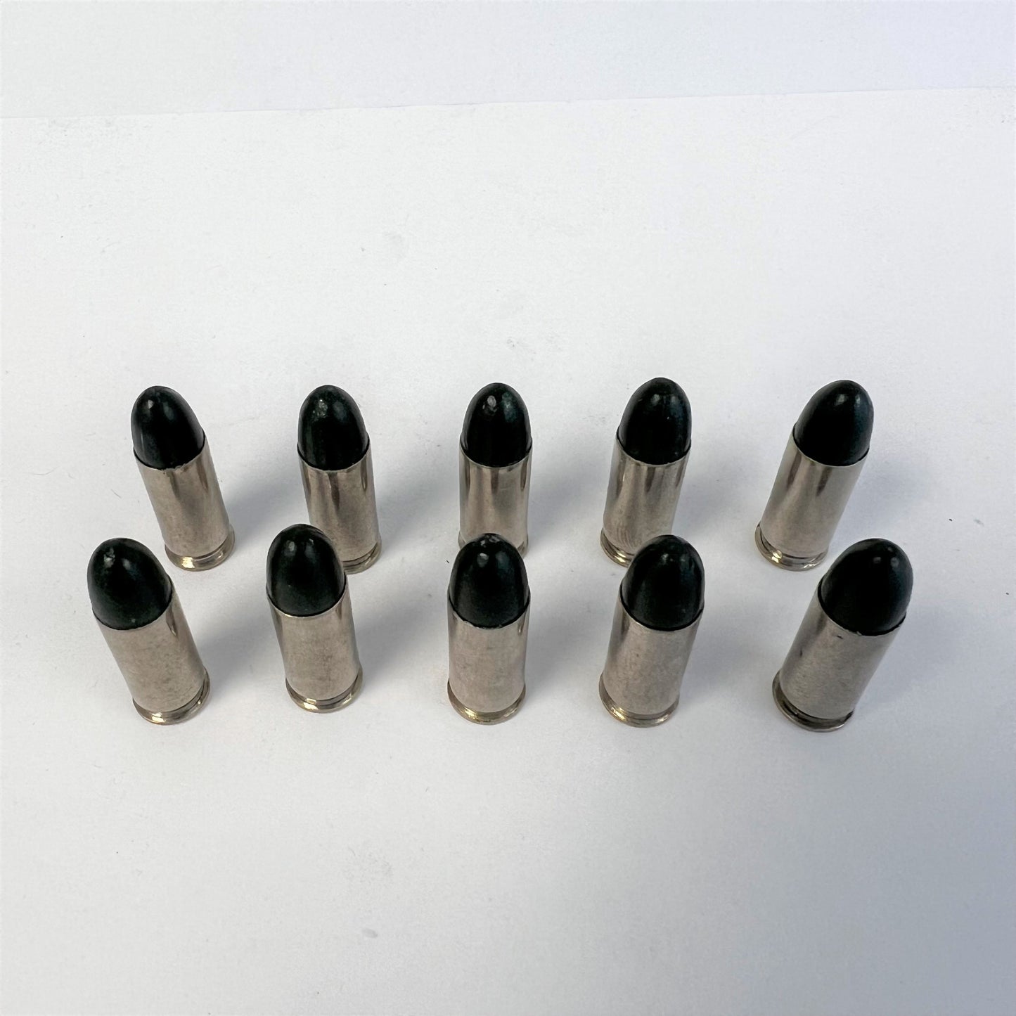 .38 Super Nickel Snap Caps - Set of 10-Green Tip