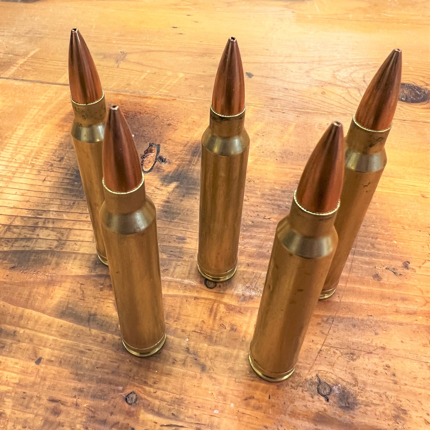 300 Winchester Magnum-BTHP MATCH Snap Caps for Training "Real weight" Qty- 5