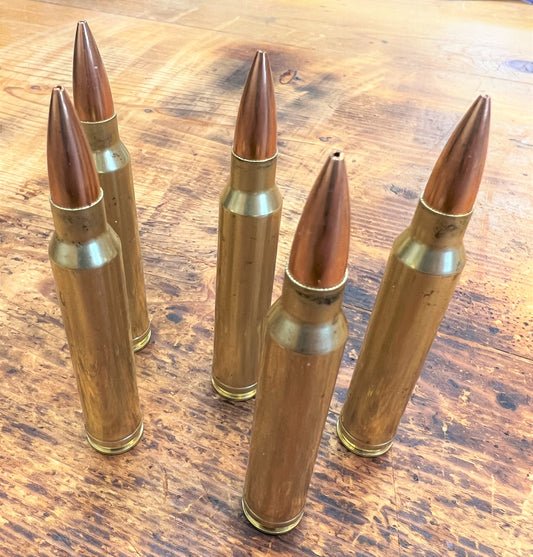 300 Winchester Magnum-BTHP MATCH Snap Caps for Training "Real weight" Qty- 5