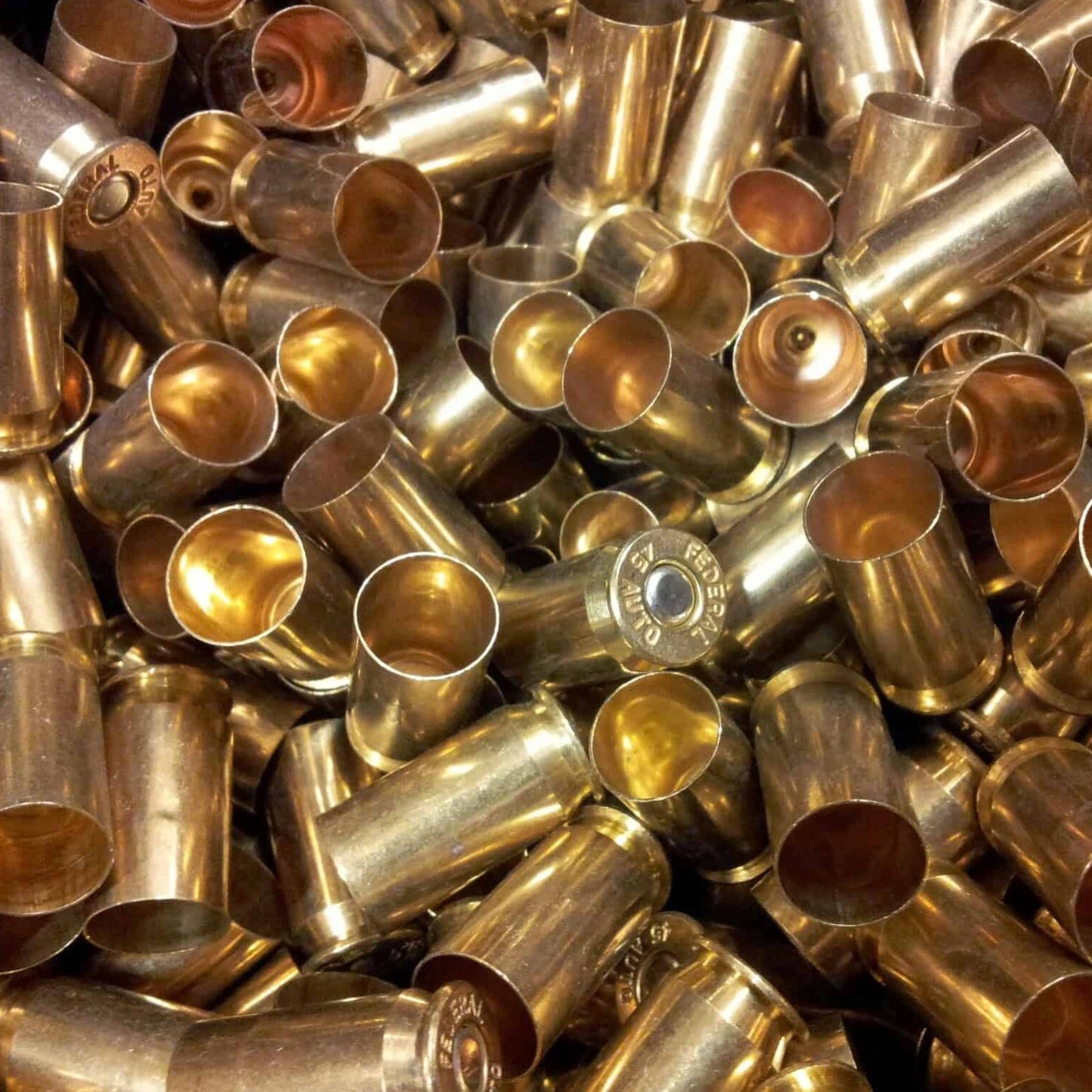 .45 ACP Dirty Pistol Brass