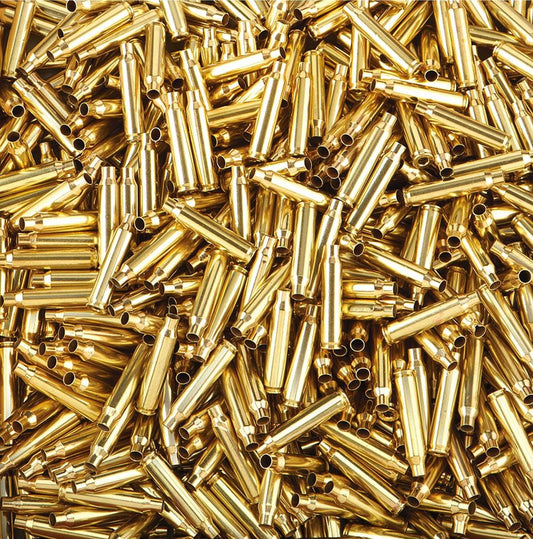 .308 Winchester Deprimed and Cleaned Rifle Brass