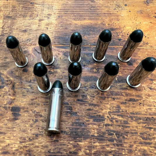 38 Special Green Tip Snap Caps - Set of 10-Nickel. Also fits 357 Magnum