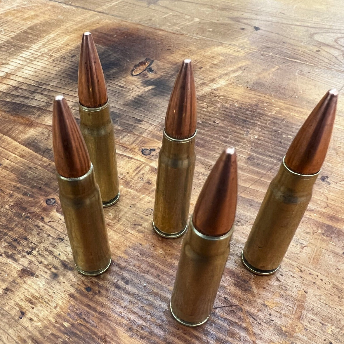 7.62 x 39 SNAP CAPS SET OF 5 Real weight 150 Grain